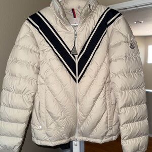Moncler Cream Puffer Jacket